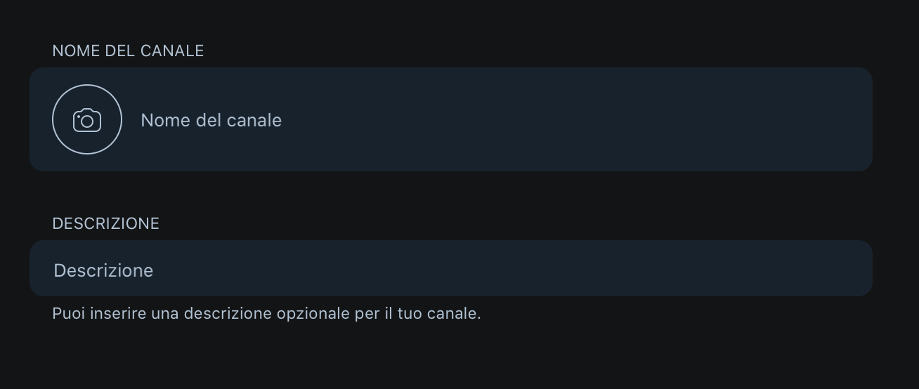 Setup canale Telegram
